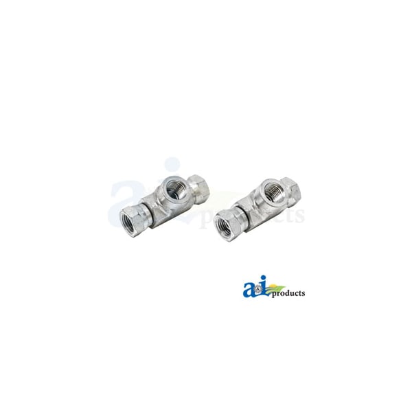 Female NPSM Swivel to Female NPSM Swivel X Female NPT Adapter (2 pk) 3.75" x4" x2"